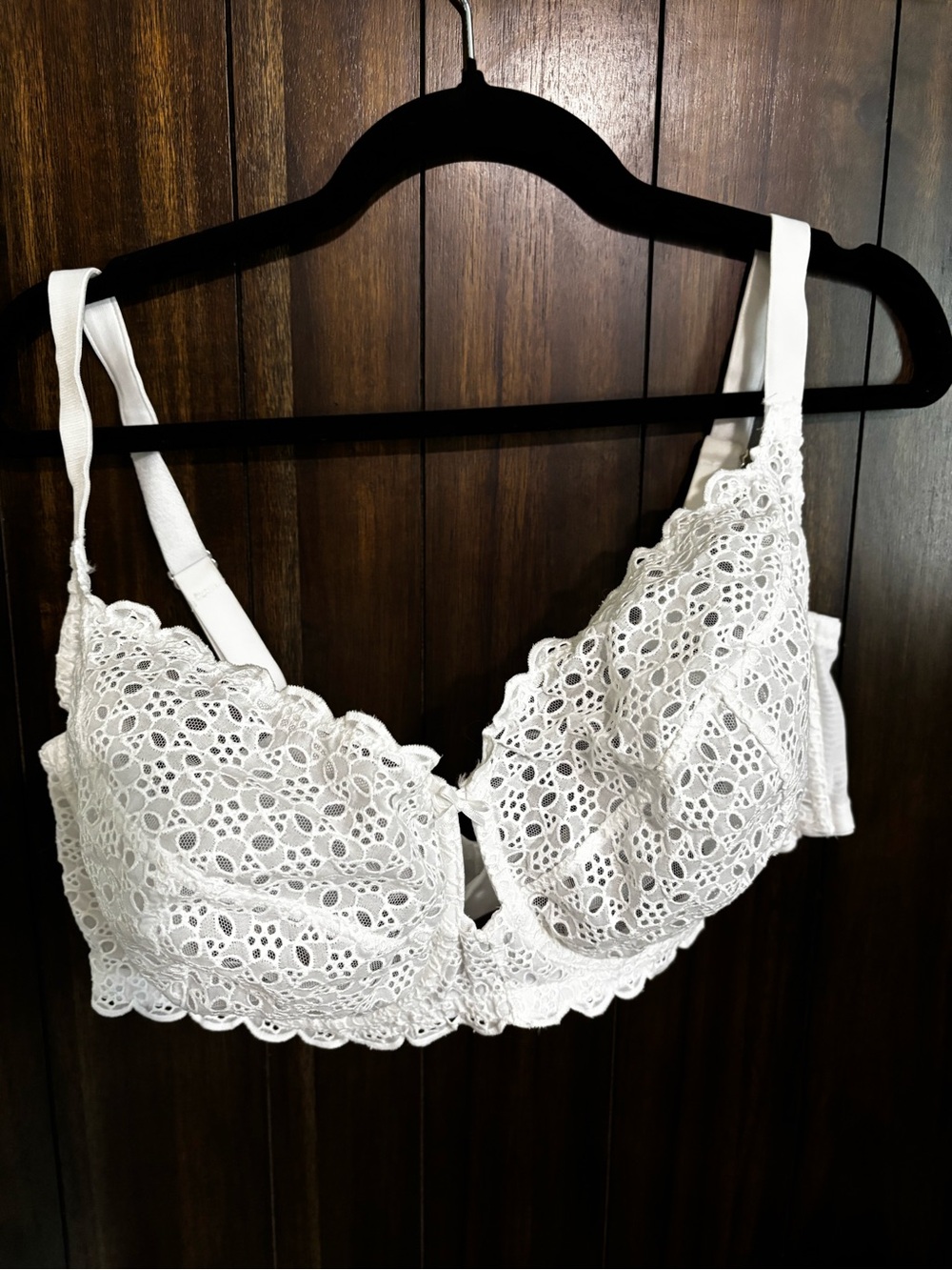 Victoria Secret Dream Angel White Lace Underwire Bra - Women Intimates